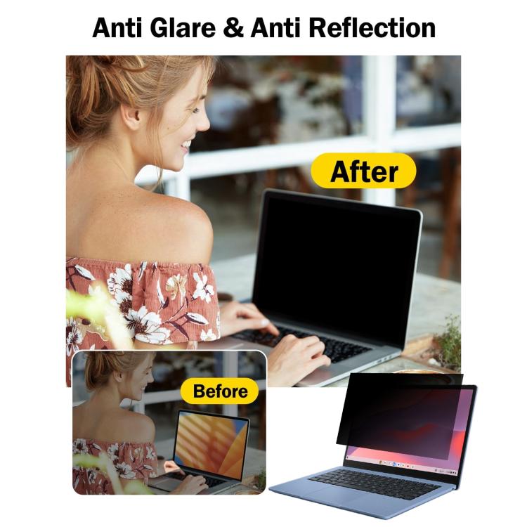 For ASUS Chromebook CX1405CKA 14 9H Anti-peeping Explosion-proof Tempered Glass Film - Screen Protection Film by buy2fix | Online Shopping UK | buy2fix