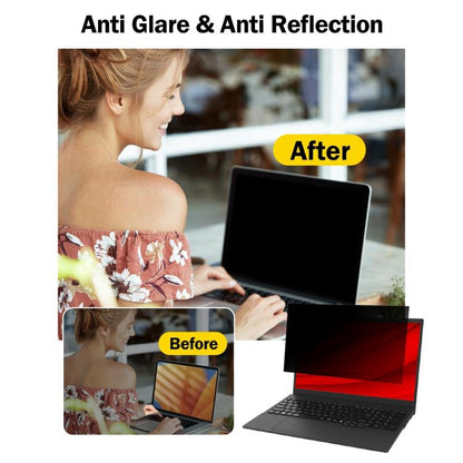 For Fujitsu FMV Lite WA1 15.6 2pcs 9H Anti-peeping Explosion-proof Tempered Glass Film - Screen Protection Film by buy2fix | Online Shopping UK | buy2fix