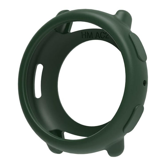 For Amazfit Active 2 Silicone Watch Protective Case(Army Green)