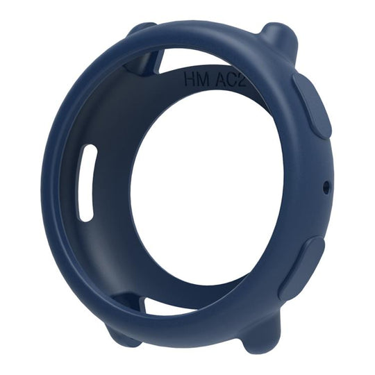 For Amazfit Active 2 Silicone Watch Protective Case(Dark Blue)