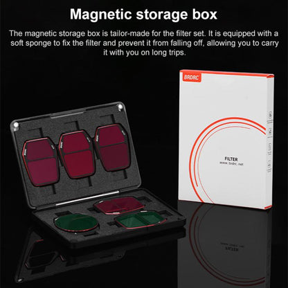 For DJI Air 3S BRDRC Camera Lens Filter, Filter:3 in 1 CPL UV ND16 - Lens Filter by BRDRC | Online Shopping UK | buy2fix