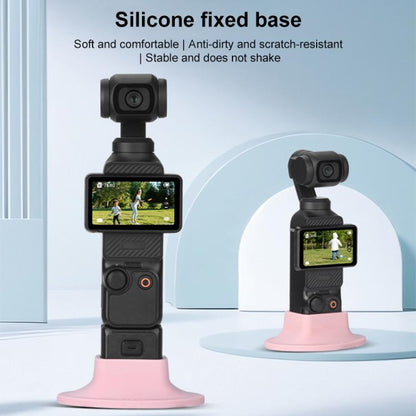 For DJI OSMO Pocket 3 BRDRC Silicone Desktop Base Bracket(Purple) - Mount & Holder by BRDRC | Online Shopping UK | buy2fix