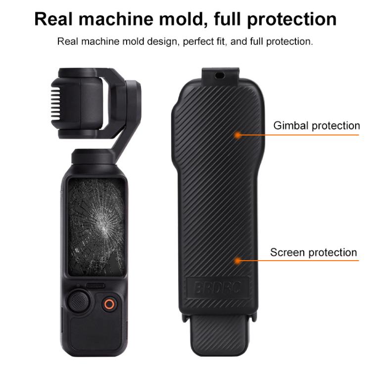 BRDRC Twill-Textured ABS Protective Case For DJI OSMO Pocket 3(Blue) - Case & Bags by BRDRC | Online Shopping UK | buy2fix