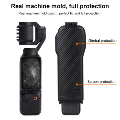 BRDRC Twill-Textured ABS Protective Case For DJI OSMO Pocket 3(Blue) - Case & Bags by BRDRC | Online Shopping UK | buy2fix