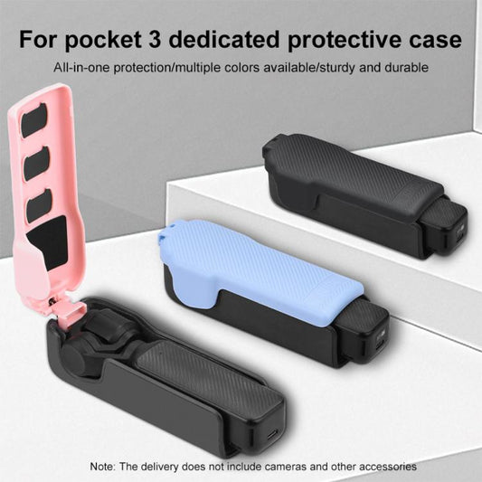 BRDRC Twill-Textured ABS Protective Case For DJI OSMO Pocket 3(Pink) - Case & Bags by BRDRC | Online Shopping UK | buy2fix