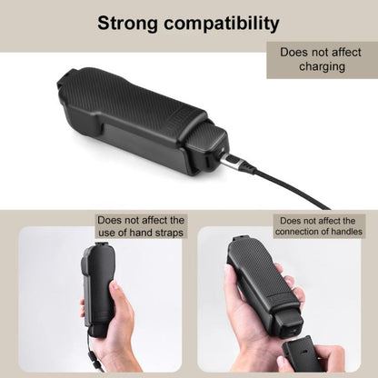 BRDRC Twill-Textured ABS Protective Case For DJI OSMO Pocket 3(Black) - Case & Bags by BRDRC | Online Shopping UK | buy2fix