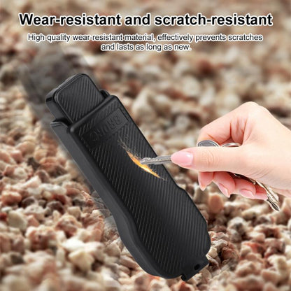 BRDRC Twill-Textured ABS Protective Case For DJI OSMO Pocket 3(Black) - Case & Bags by BRDRC | Online Shopping UK | buy2fix