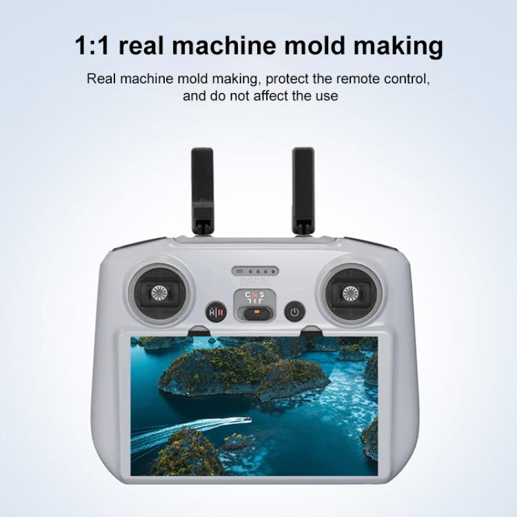 For DJI RC 2 BRDRC Remote Control Shockproof Anti-scratch Silicone Case(Grey) - Others by BRDRC | Online Shopping UK | buy2fix
