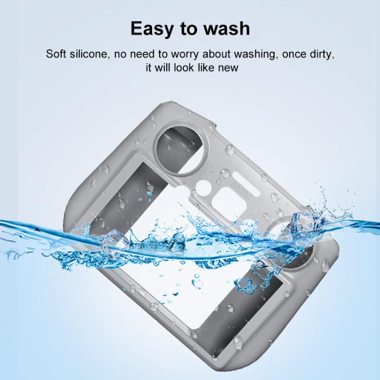 For DJI RC 2 BRDRC Remote Control Shockproof Anti-scratch Silicone Case(Grey) - Others by BRDRC | Online Shopping UK | buy2fix