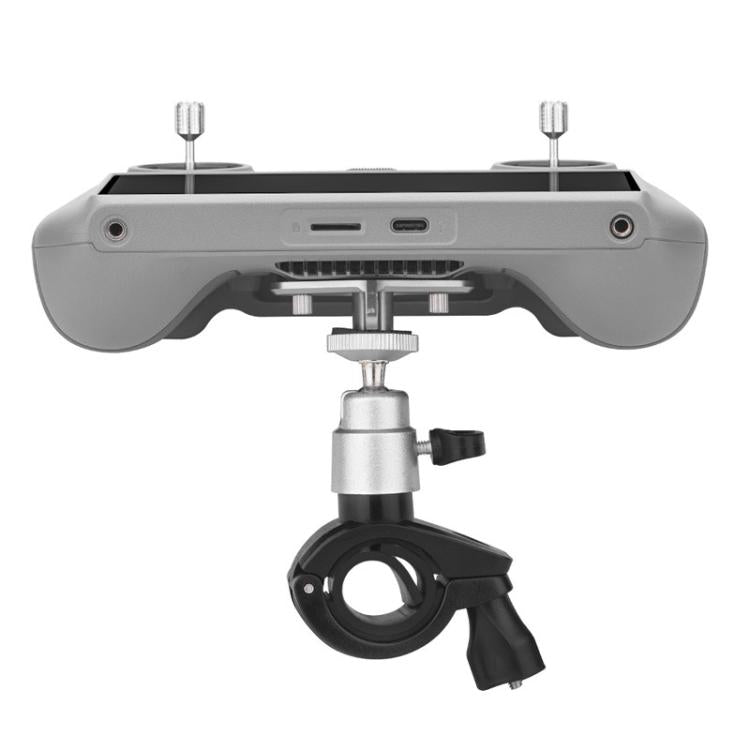 For DJI RC / RC 2 BRDRC Drone Remote Control Adapter Base Bicycle Holder(Black Silver) - Holder Series by BRDRC | Online Shopping UK | buy2fix