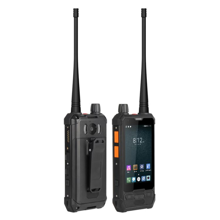 UNIWA P2 Plus UHF Walkie-Talkie Rugged Phone, 3GB+32GB, 4.0 inch Android 9.0 Mediatek MT6762 Octa Core, Network: 4G, NFC, Plug:UK Plug(Black) - UNIWA by UNIWA | Online Shopping UK | buy2fix