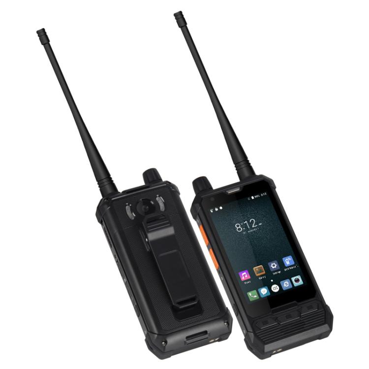 UNIWA P2 Plus UHF Walkie-Talkie Rugged Phone, 3GB+32GB, 4.0 inch Android 9.0 Mediatek MT6762 Octa Core, Network: 4G, NFC, Plug:US Plug(Black) - UNIWA by UNIWA | Online Shopping UK | buy2fix