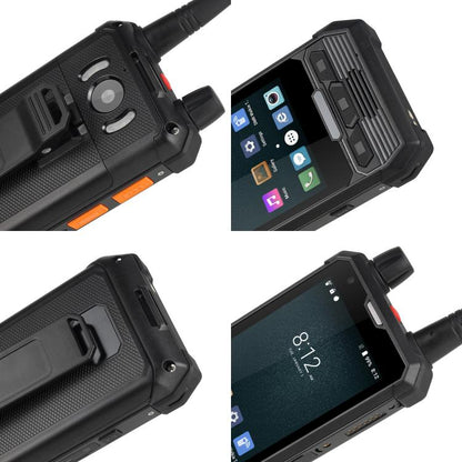 UNIWA P2 Plus UHF Walkie-Talkie Rugged Phone, 3GB+32GB, 4.0 inch Android 9.0 Mediatek MT6762 Octa Core, Network: 4G, NFC, Plug:AU Plug(Black) - UNIWA by UNIWA | Online Shopping UK | buy2fix