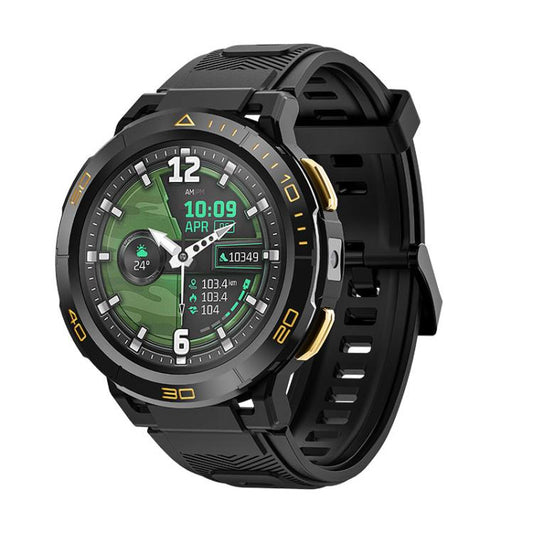 UNIWA DM300 4G Android Watch Phone, 4GB+64GB, 1.43 inc Unisoc SL8541E Quad Core, Support Heart Rate / Blood Oxygen(Black) - Smart Watches by UNIWA | Online Shopping UK | buy2fix