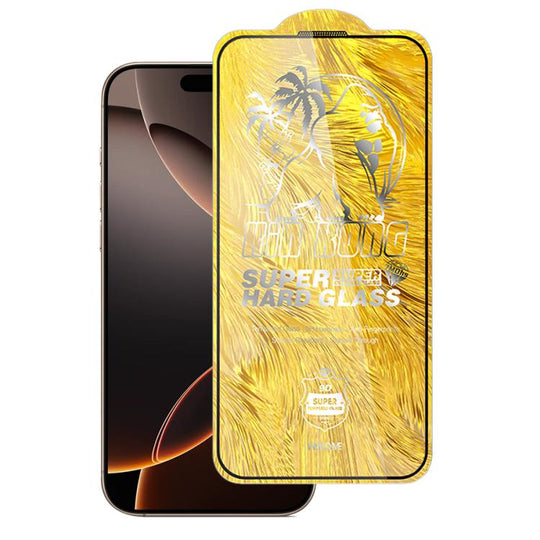 For iPhone 16 Pro WK WTP-103 Jungle Series Kinkong Kyanite Ultra-hard 9D Curved HD Aluminum Glass Film