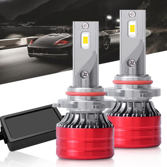 9005 2pcs 25W 2500lm 6000K Car LED Headlight Bulb - LED Headlamps by buy2fix | Online Shopping UK | buy2fix