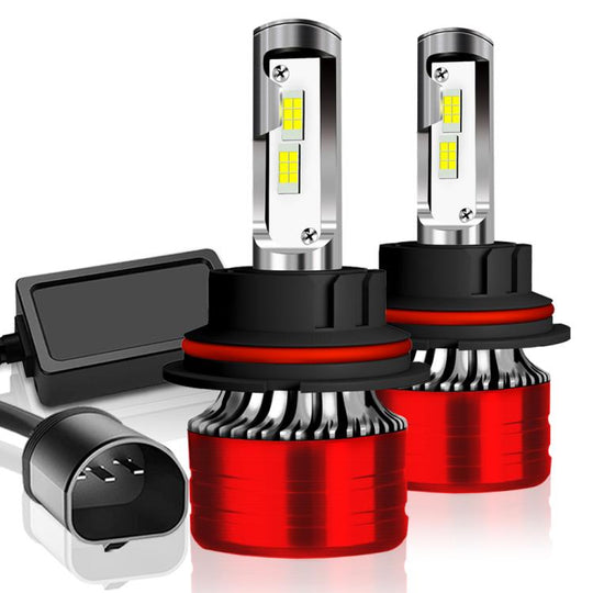 9007 2pcs 25W 2500lm 6000K Car LED Headlight Bulb