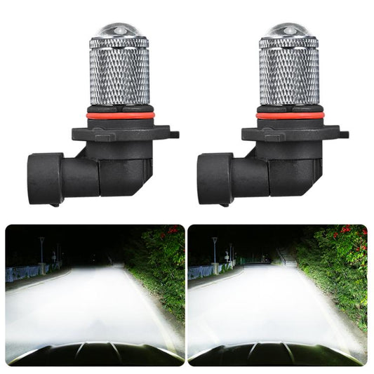 9005 Pair 8.5W 12-60V Car Lens Fog Light Bulb(White Light) - Fog / Driving Lights by buy2fix | Online Shopping UK | buy2fix