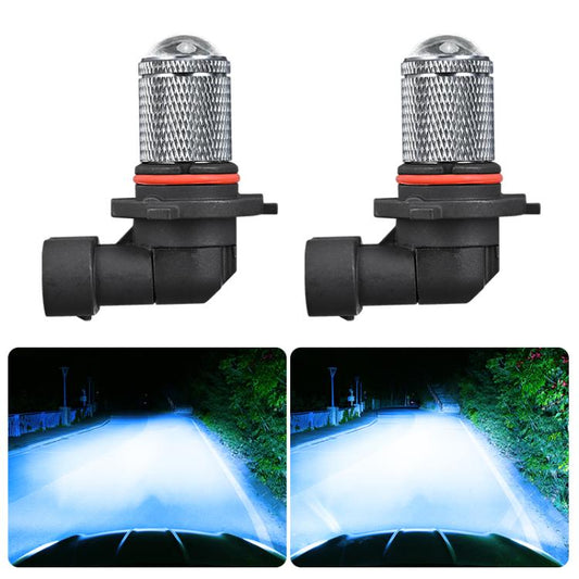 9006 Pair 8.5W 12-60V Car Lens Fog Light Bulb(Ice Blue Light) - Fog / Driving Lights by buy2fix | Online Shopping UK | buy2fix