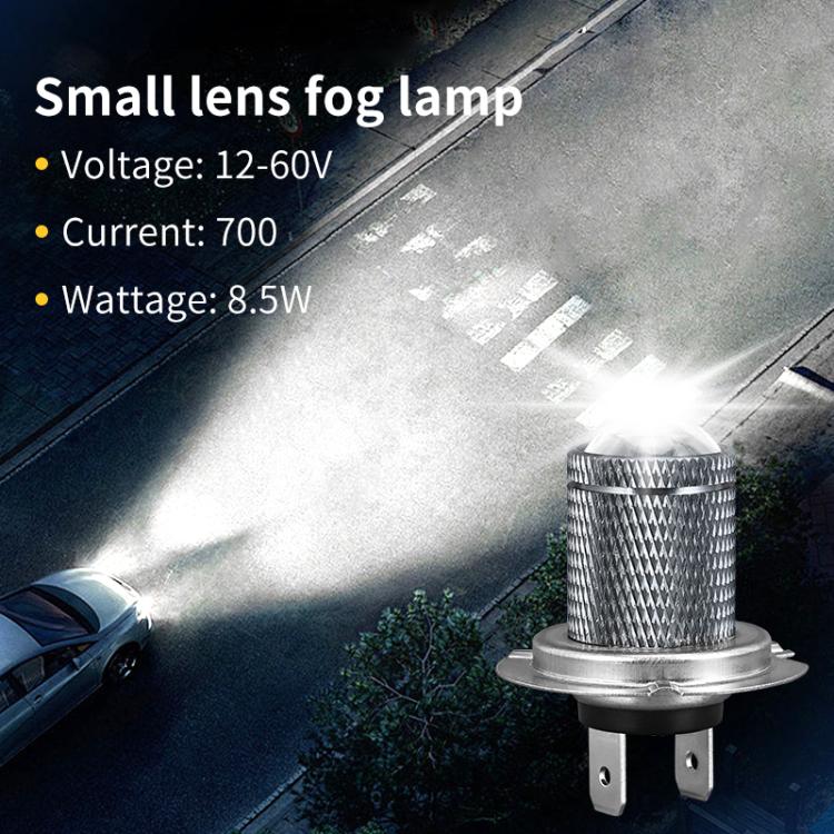 H11 Pair 8.5W 12-60V Car Lens Fog Light Bulb(Ice Blue Light) - Fog / Driving Lights by buy2fix | Online Shopping UK | buy2fix