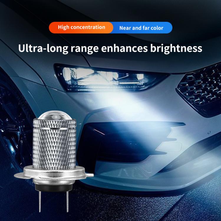 H11 Pair 8.5W 12-60V Car Lens Fog Light Bulb(White Light) - Fog / Driving Lights by buy2fix | Online Shopping UK | buy2fix