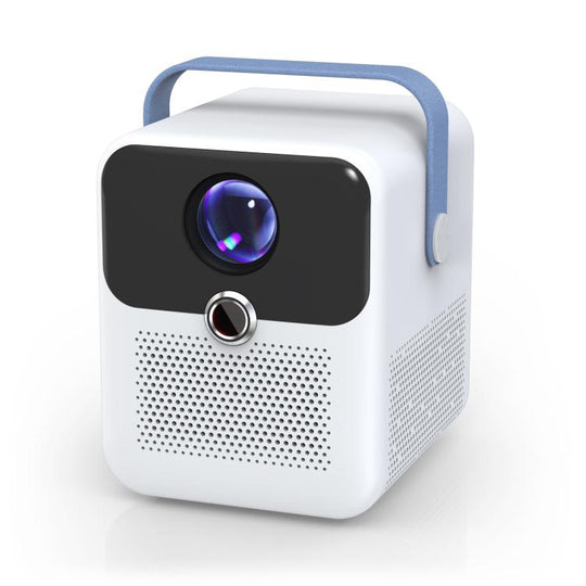 CYS2 Portable HD Android Projector Smart Home Theater, 1GB+8GB, Amlogic T950s, Specification:AU Plug(White Blue)