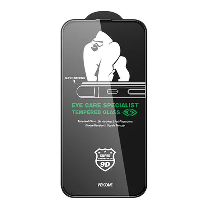 For iPhone 16 Pro WK WTP-126 Vacha Series KinKong Light-Filtering Ultra- Clear Tempered Glass Film - iPhone 16 Pro Tempered Glass by WK | Online Shopping UK | buy2fix