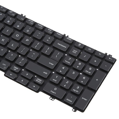 US Version Backlit Laptop Keyboard with Pointing for Dell Latitude 5500 5501 5511 5510 3500 3501 0MMH7V(Black) - Replacement Keyboards by buy2fix | Online Shopping UK | buy2fix