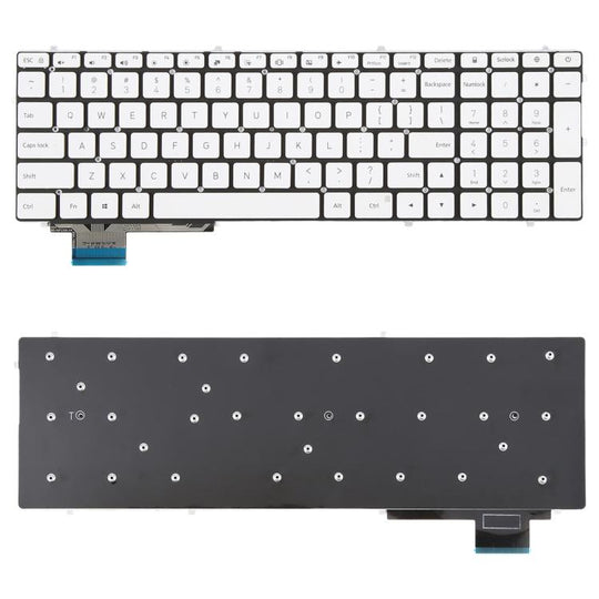 US Version Laptop Keyboard for Xiaomi Mi Notebook RUBY MX110 TM1802 TM1709 TM1705 AA/AC/AD/AF/AG(White)