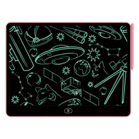 Children LCD Writing Tablet Color Screen Drawing Board, Style:16 inch Pink