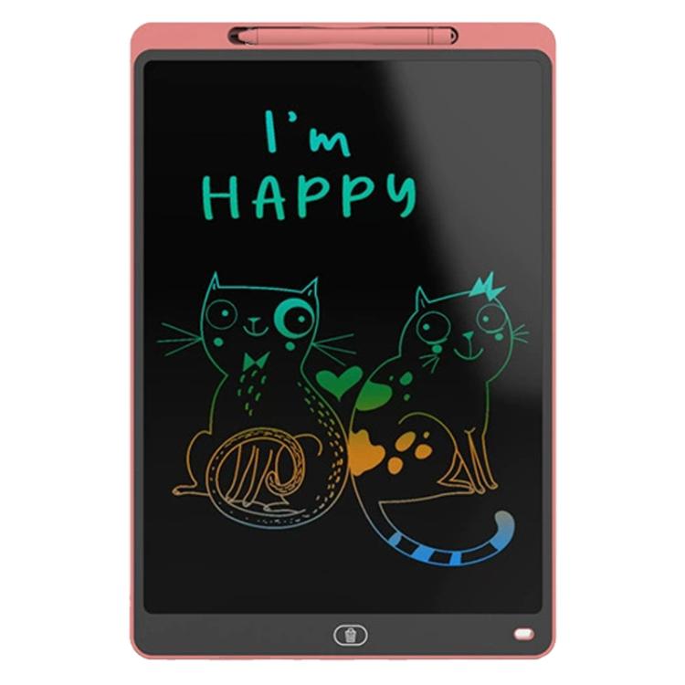 Children LCD Writing Tablet Color Screen Drawing Board, Style:16 inch Vertical Pink -  by buy2fix | Online Shopping UK | buy2fix