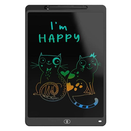 Children LCD Writing Tablet Color Screen Drawing Board, Style:16 inch Vertical Black
