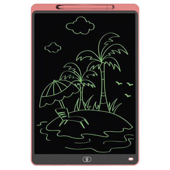 Children Drawing Graffiti Board LCD Writing Tablet, Style:16 inch Pink / Green Writing