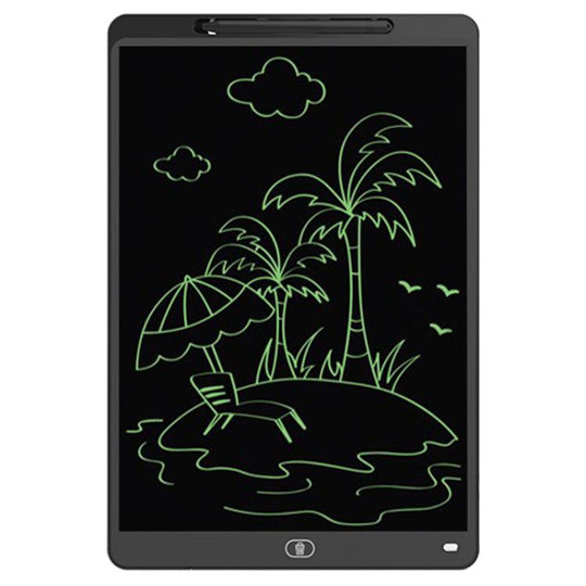 Children Drawing Graffiti Board LCD Writing Tablet, Style:16 inch Black / Green Writing