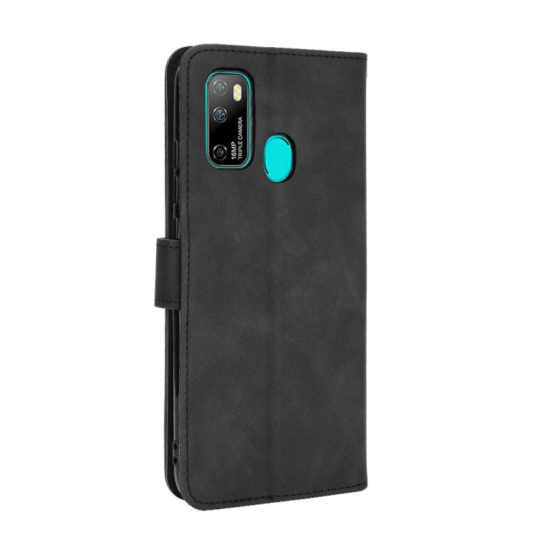 For Ulefone Note 9P Solid Color Skin Feel Magnetic Buckle Horizontal Flip Calf Texture PU Leather Case with Holder & Card Slots & Wallet(Black) by buy2fix
