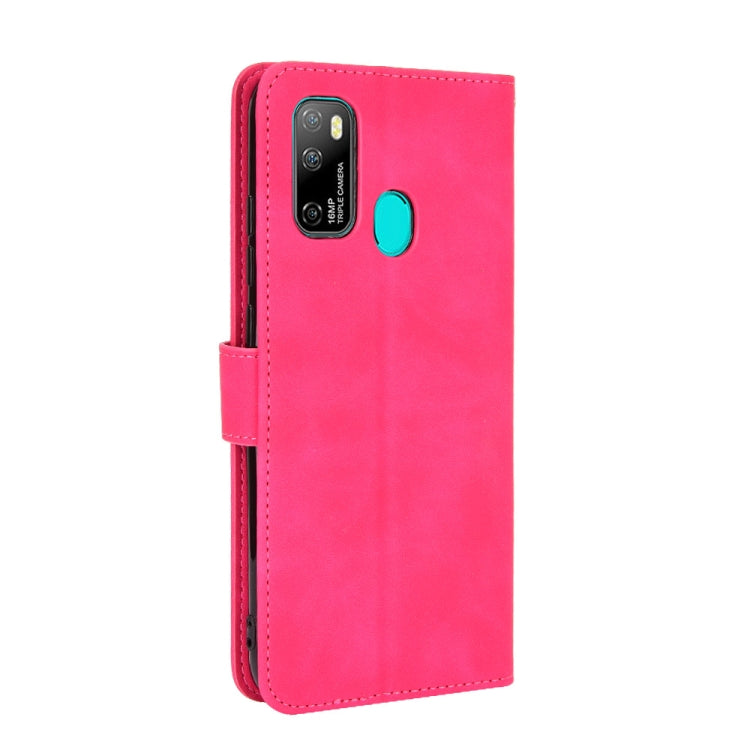 For Ulefone Note 9P Solid Color Skin Feel Magnetic Buckle Horizontal Flip Calf Texture PU Leather Case with Holder & Card Slots & Wallet(Rose Red) by buy2fix
