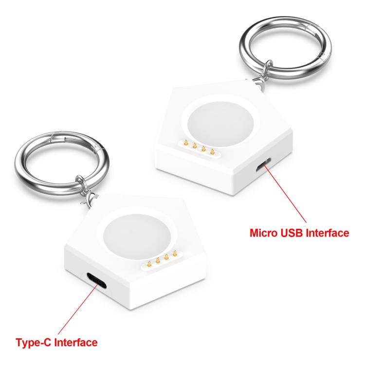 For OPPO Watch X2 Mini Portable Smart Watch Magnetic Charger(White) -  by buy2fix | Online Shopping UK | buy2fix
