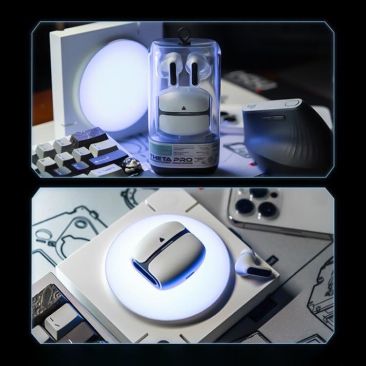 Langsdom TG12 ENC Noise Reduction Wireless Bluetooth Earphone(Grey) - Bluetooth Earphone by Langsdom | Online Shopping UK | buy2fix