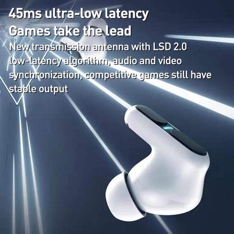 Langsdom TG12 ENC Noise Reduction Wireless Bluetooth Earphone(Grey) - Bluetooth Earphone by Langsdom | Online Shopping UK | buy2fix