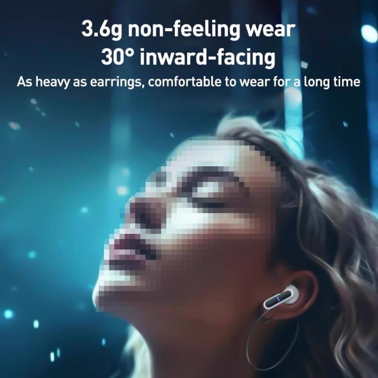 Langsdom TG12 ENC Noise Reduction Wireless Bluetooth Earphone(White) - Bluetooth Earphone by Langsdom | Online Shopping UK | buy2fix