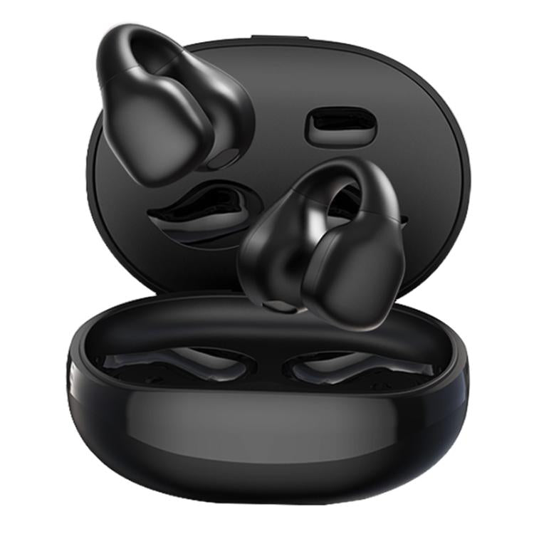 Langsdom TS03 Pro Clip-On Wireless Bluetooth Earphones(Black) - Bluetooth Earphone by Langsdom | Online Shopping UK | buy2fix