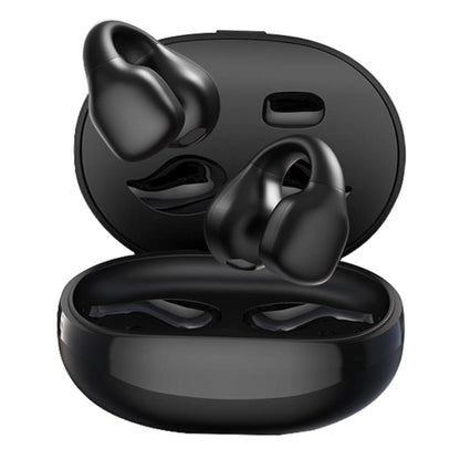 Langsdom TS03 Pro Clip-On Wireless Bluetooth Earphones(Black) - Bluetooth Earphone by Langsdom | Online Shopping UK | buy2fix