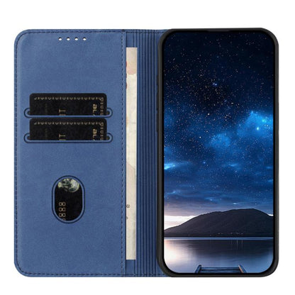 For iPhone 17 Air Strong Magnetic Frosted Flip Leather Phone Case(Royal Blue) - iPhone 17 Air Cases by buy2fix | Online Shopping UK | buy2fix