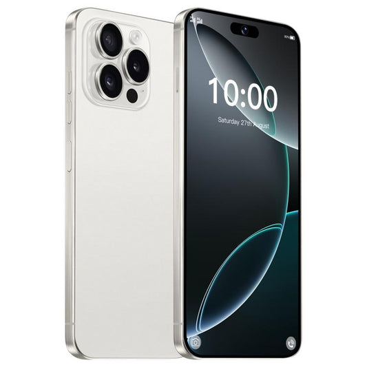 I16 Pro Max / VD1, 3GB+32GB, 6.8 inch Android 10 MTK6753 Octa Core, Network: 4G, Dual SIM, Plug:UK Plug(White) -  by buy2fix | Online Shopping UK | buy2fix