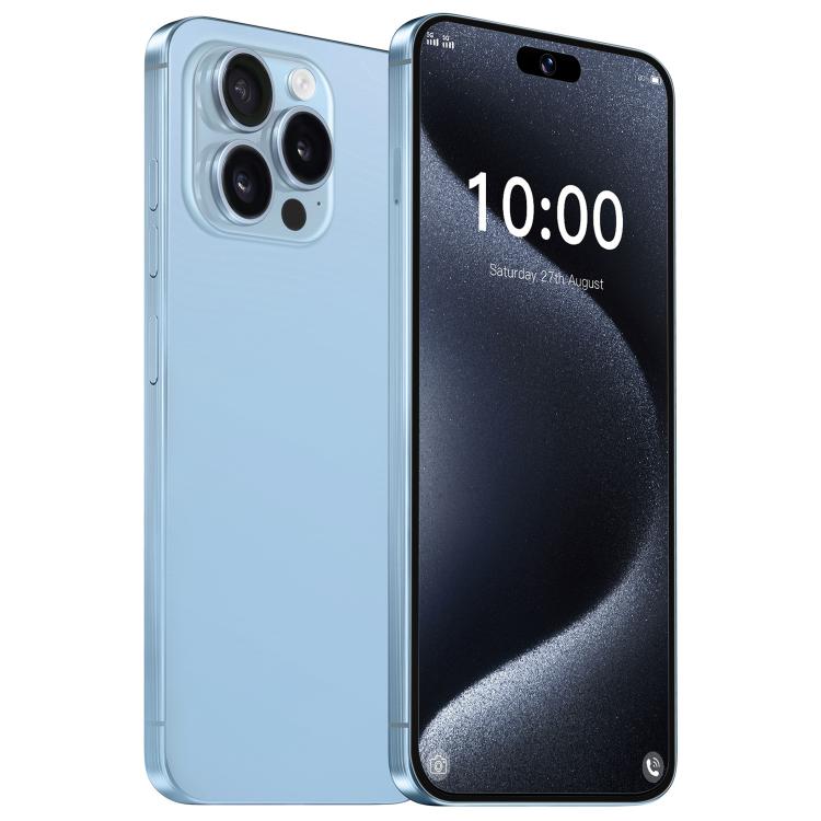 I16 Pro Max / VD1, 3GB+32GB, 6.8 inch Android 10 MTK6753 Octa Core, Network: 4G, Dual SIM, Plug:AU Plug(Sky Blue) -  by buy2fix | Online Shopping UK | buy2fix