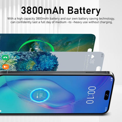 I16 Pro Max / VD1, 3GB+32GB, 6.8 inch Android 10 MTK6753 Octa Core, Network: 4G, Dual SIM, Plug:UK Plug(Black) -  by buy2fix | Online Shopping UK | buy2fix