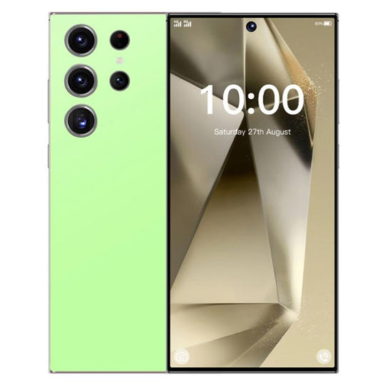 S24 Ultra / S7, 4GB+128GB, 6.75 inch Android 10 MTK6750 Octa Core, Network: 4G, Dual SIM, Plug:EU Plug(Green)