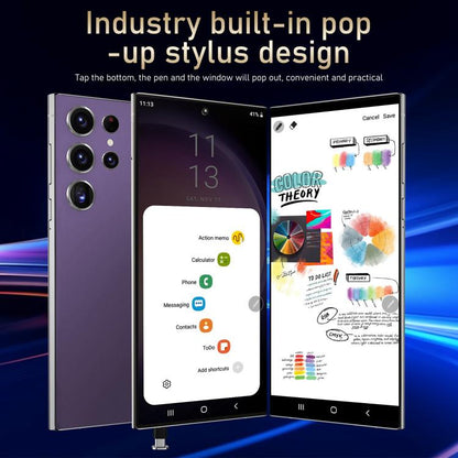 S24 Ultra / S7, 4GB+128GB, 6.75 inch Android 10 MTK6750 Octa Core, Network: 4G, Dual SIM, Plug:UK Plug(Black) -  by buy2fix | Online Shopping UK | buy2fix