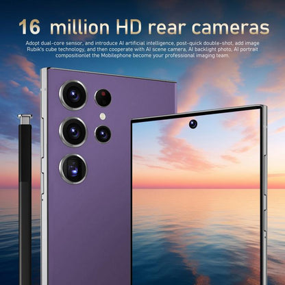 S24 Ultra / S7, 4GB+128GB, 6.75 inch Android 10 MTK6750 Octa Core, Network: 4G, Dual SIM, Plug:US Plug(Purple) -  by buy2fix | Online Shopping UK | buy2fix