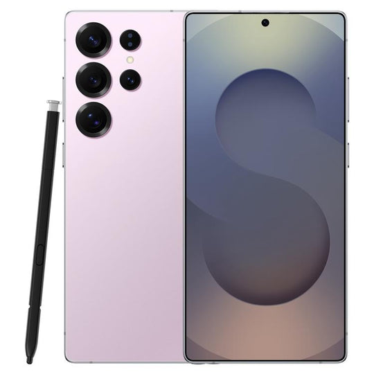S25 Ultra / S11, 4GB+64GB, 6.75 inch Android 12 MTK6762 Octa Core, Network: 4G, Dual SIM, Plug:EU Plug(Pink)